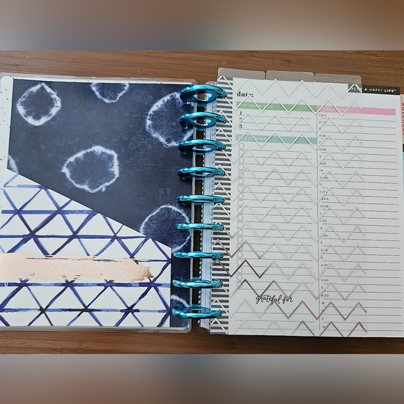 Happy Planner (2021) with Project & Expense Trackers, 3 Dashboards, Metal Discs - Picture 7 of 16